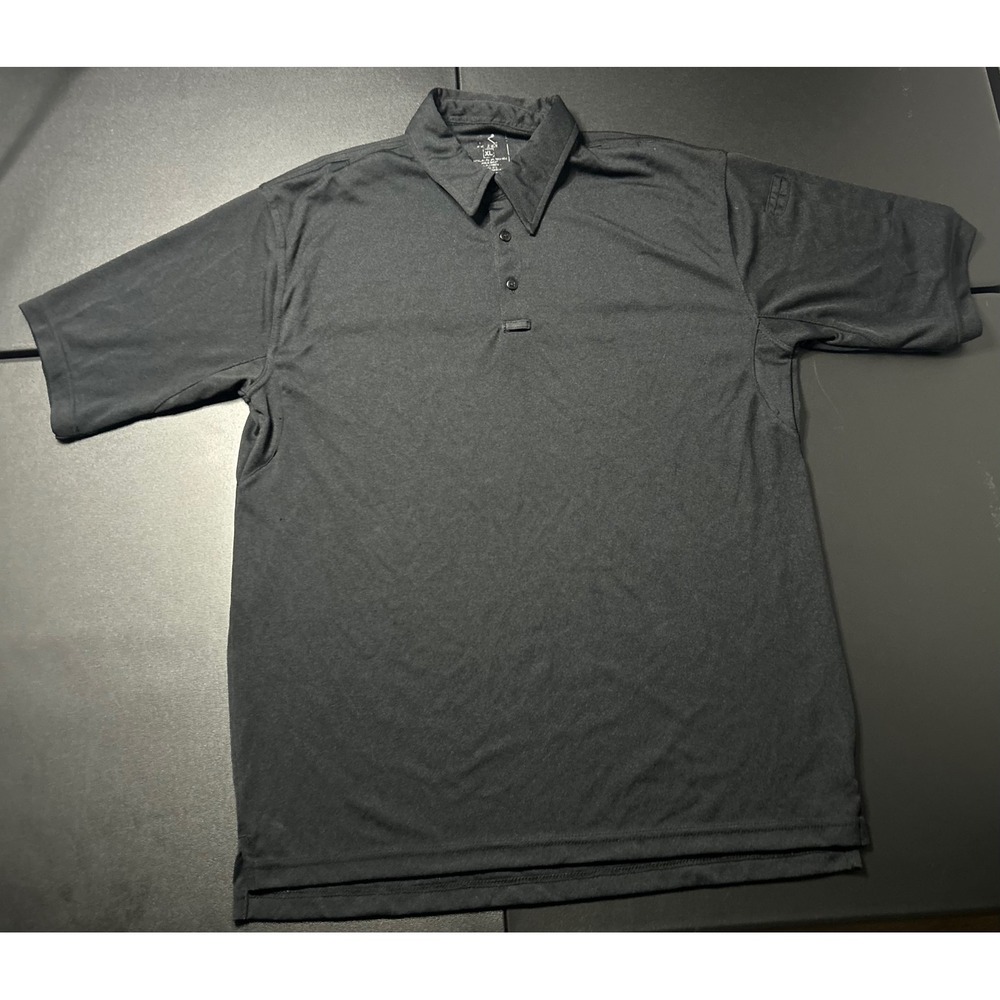 Rothco Black Tactical Performance Polo Shirt Mens XL